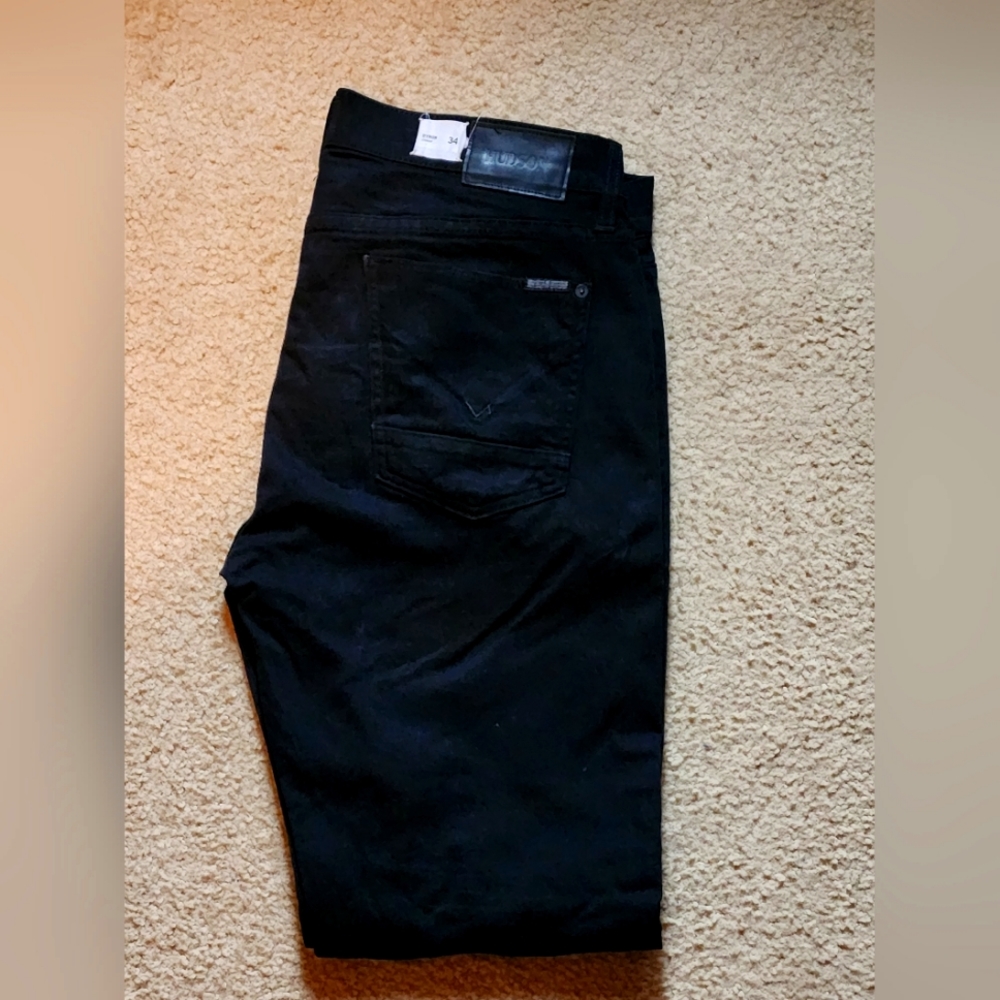 Men Hudson jeans size 34 Byron's black